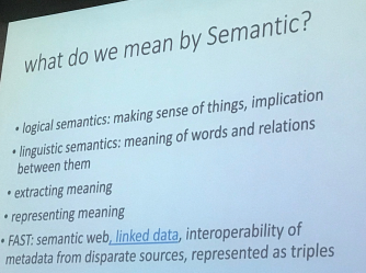 On semantics